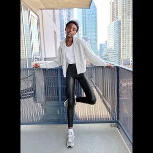Aritzia Wilfred Free Daria Pant Black Legging XS